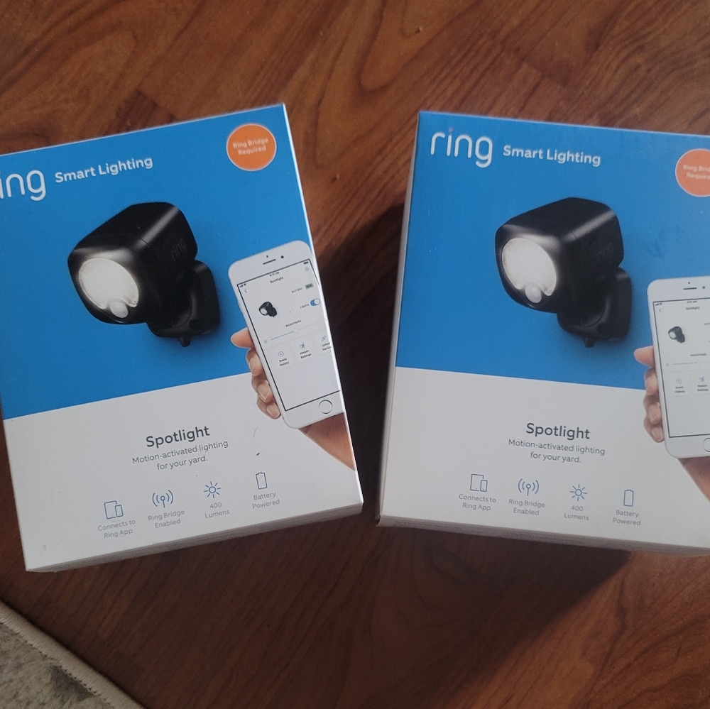 Ring Smart Lighting Spotlight - Black